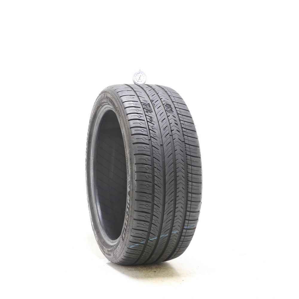 Set of (2) Used 235/40ZR18 Michelin Pilot Sport All Season 4 95Y - 8-9.5/32 - Image 1