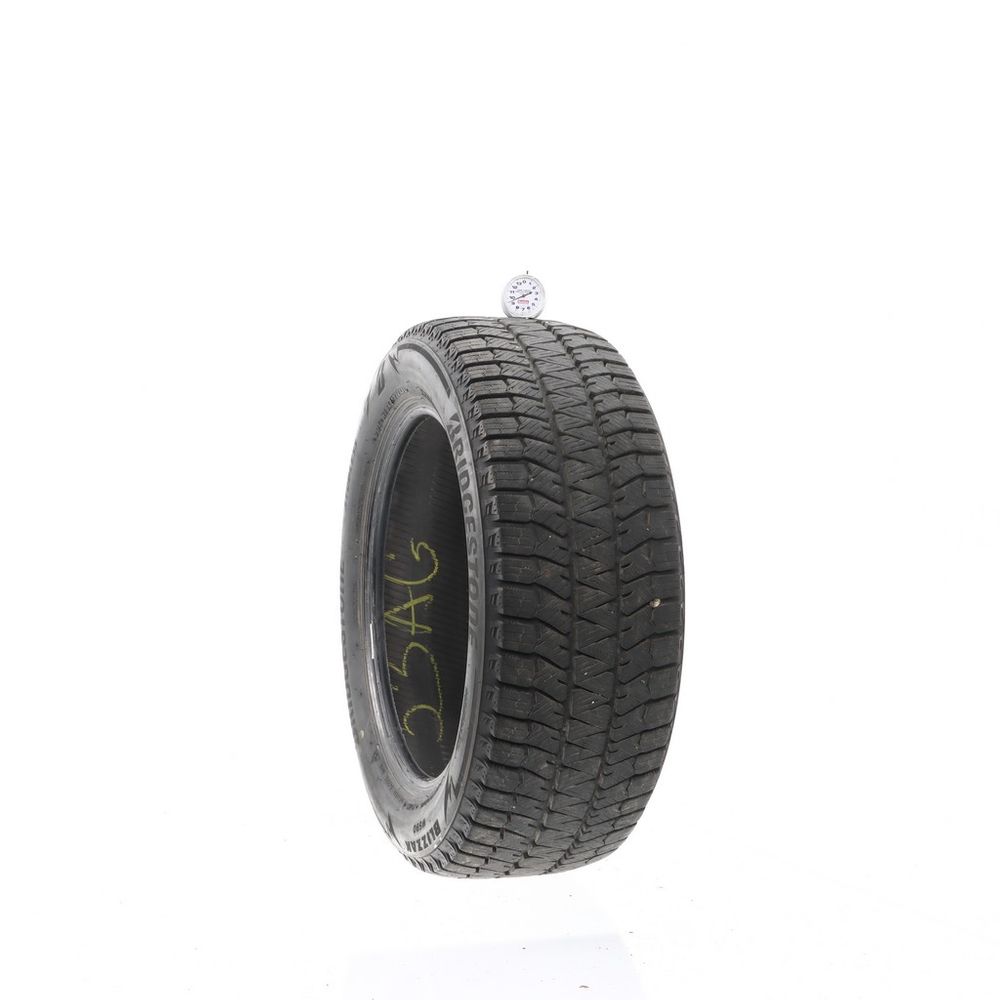 Set of (2) Used 205/55R16 Bridgestone Blizzak WS90 Studless 91H - 8-9.5/32 - Image 4