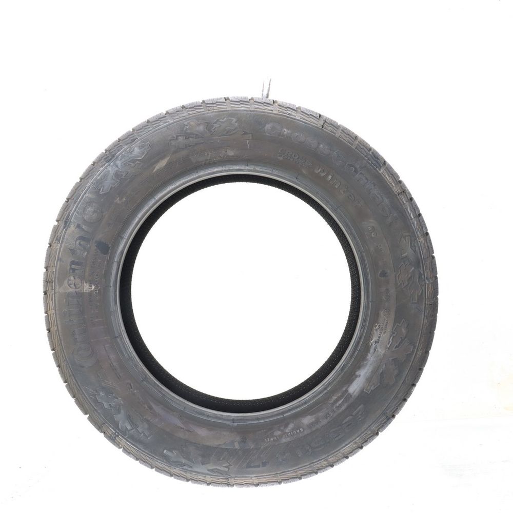 Set of (2) Used 235/60R17 Continental CrossContact Winter MO 102H - 10/32 - Image 3