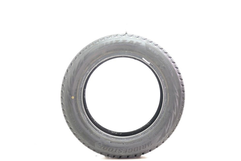 Set of (2) Used 205/55R16 Bridgestone Blizzak WS80 91H - 10/32 - Image 3