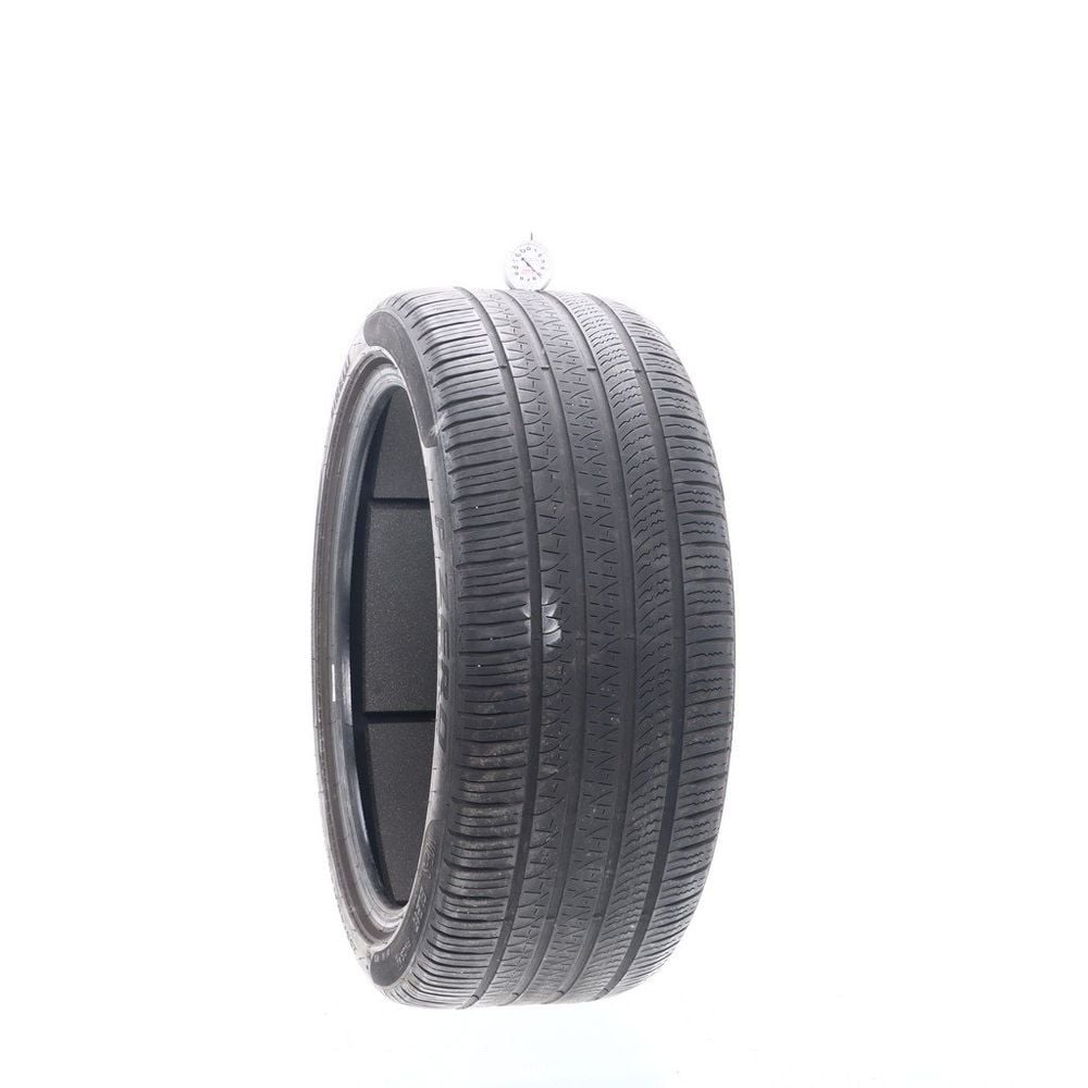 Set of (2) Used 255/40R20 Pirelli P Zero MOE-S Run Flat PNCS ELECT 101H - 5-6/32 - Image 1