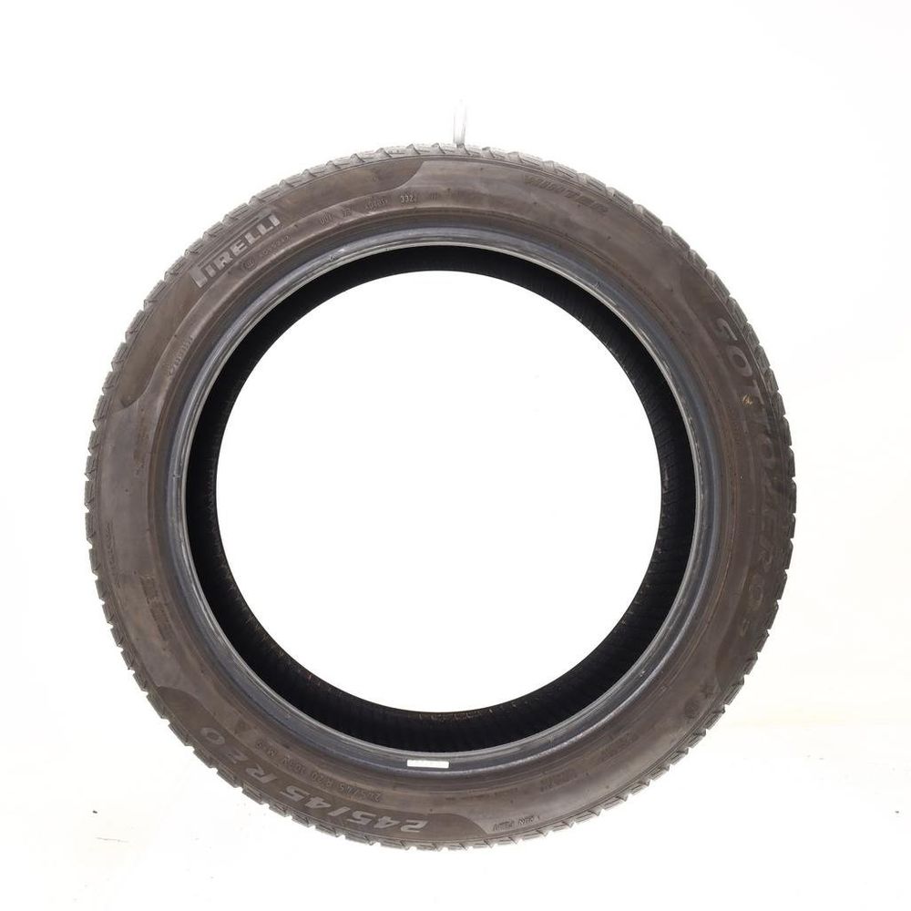 Set of (2) Used 245/45R20 Pirelli Winter Sottozero 3 Run Flat 103V - 7.5-8.5/32 - Image 3