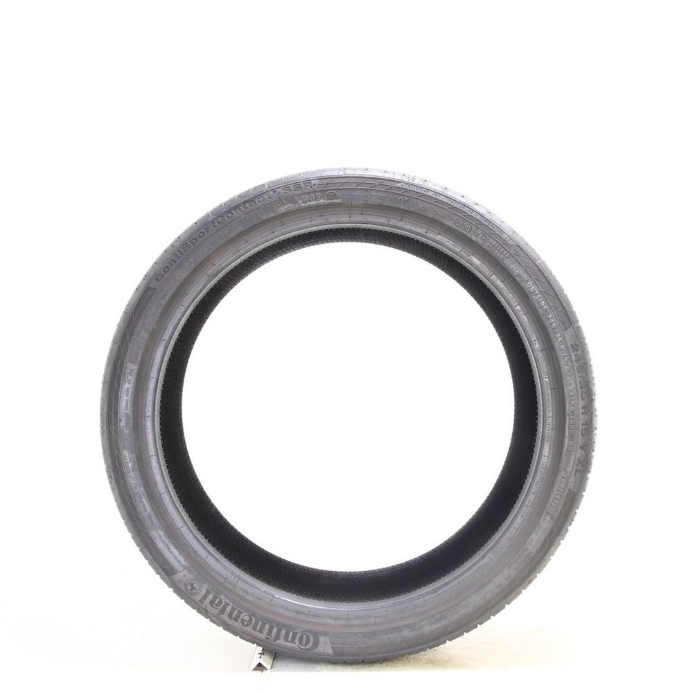 New 245/35R19 Continental ContiSportContact 5 SSR MOE 93Y - 9.5/32 - Image 3