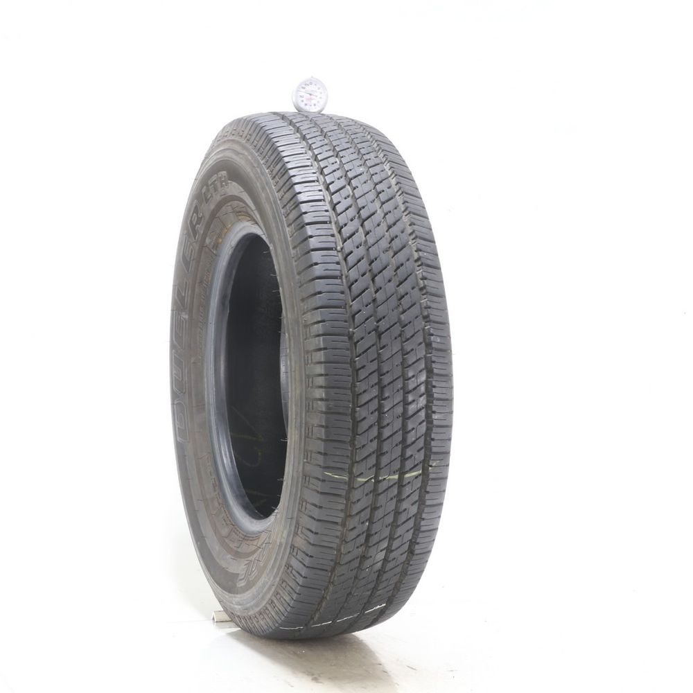 Set of (2) Used LT 225/75R16 Bridgestone Dueler LTH 115/112R E - 11-12.5/32 - Image 1
