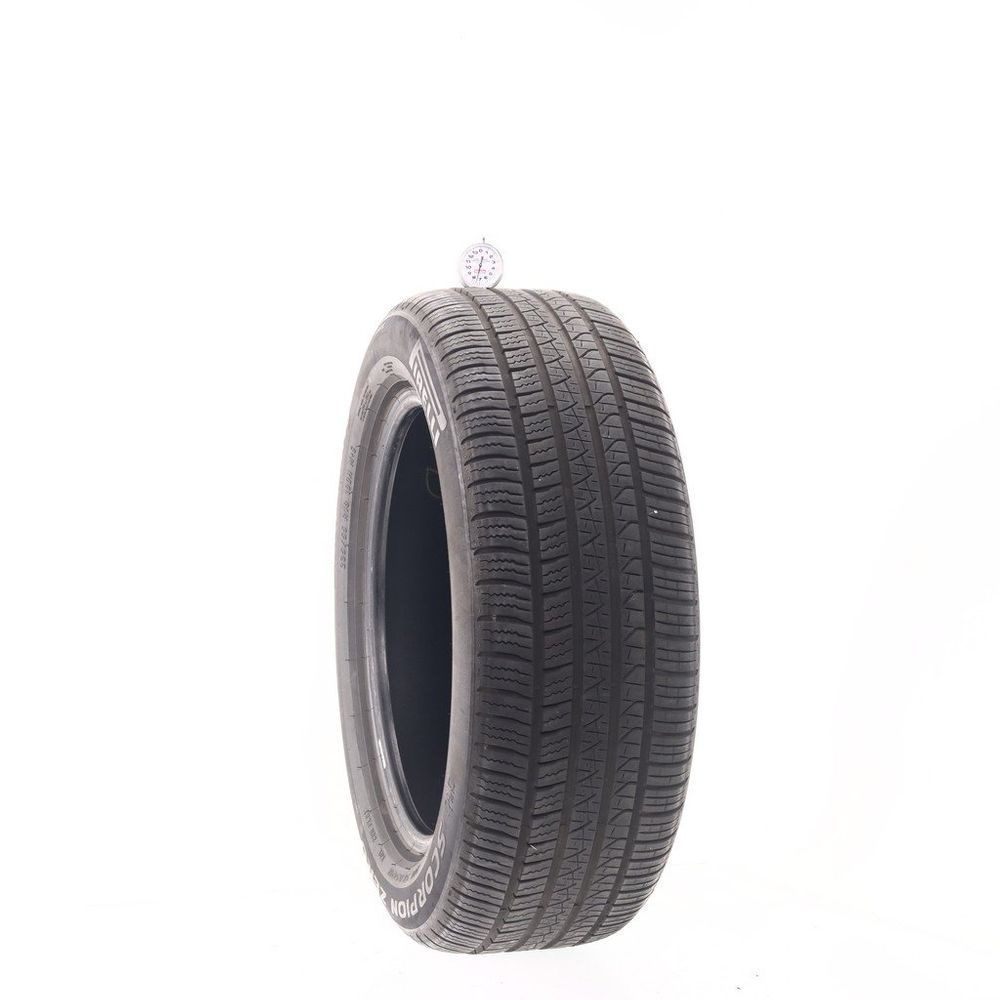 Set of (4) Used 235/55R18 Pirelli Scorpion Zero MOE Run Flat 100H - 6.5-7.5/32 - Image 4