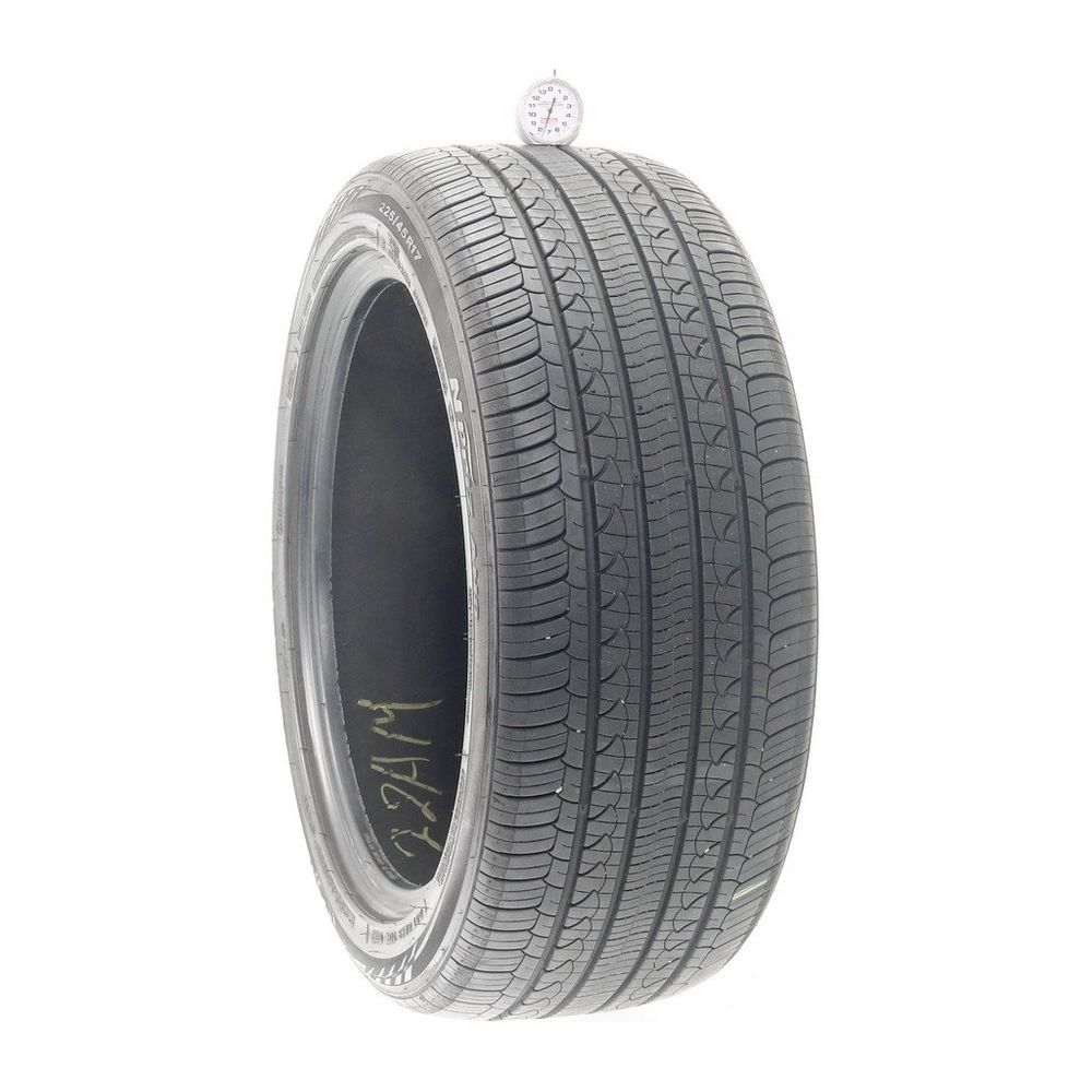 Set of (2) Used 225/45R17 Nexen N'Priz AH8 91W - 7.5-8/32 - Image 1