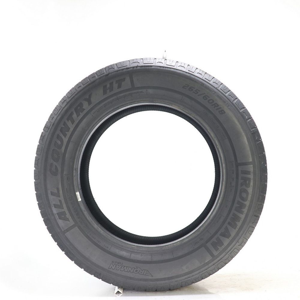 Set of (2) Used 265/60R18 Ironman All Country HT 110H - 5-6.5/32 - Image 3
