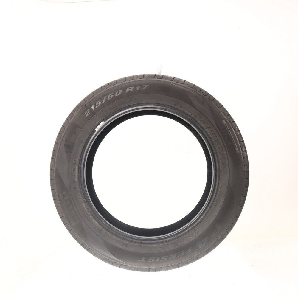 Set of (2) Used 215/60R17 Pirelli P4 Persist AS Plus 96T - 11/32 - Image 3