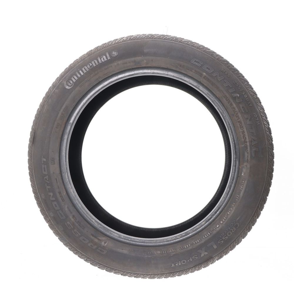 Set of (2) Used 255/50R19 Continental CrossContact LX Sport MO 107H - 9.5-10/32 - Image 6
