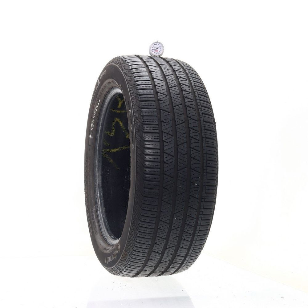 Set of (2) Used 255/50R19 Continental CrossContact LX Sport MO 107H - 9.5-10/32 - Image 1