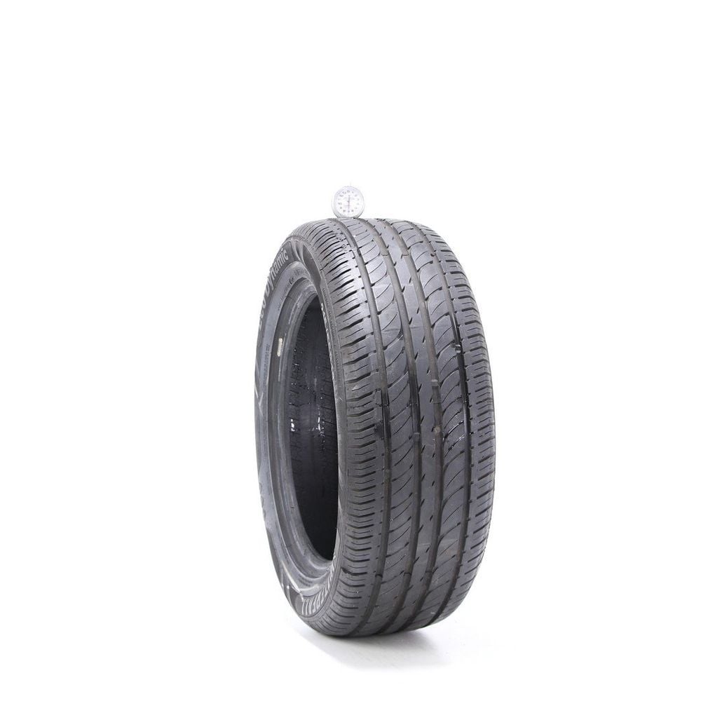 Set of (4) Used 215/55R16 Waterfall Eco Dynamic 93W - 7-8.5/32 - Image 1