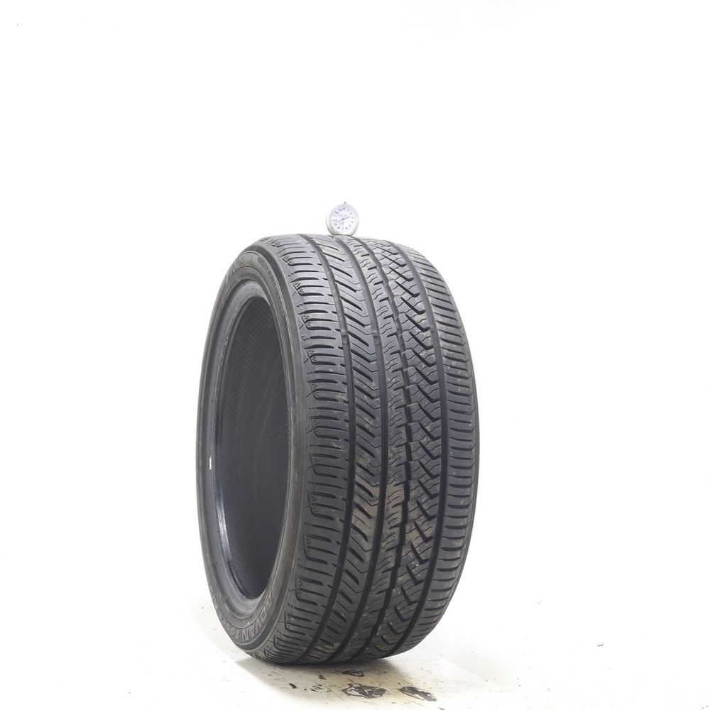 Set of (2) Used 255/40R18 Yokohama Advan Sport A/S Plus 99Y - 9-9.5/32 - Image 1