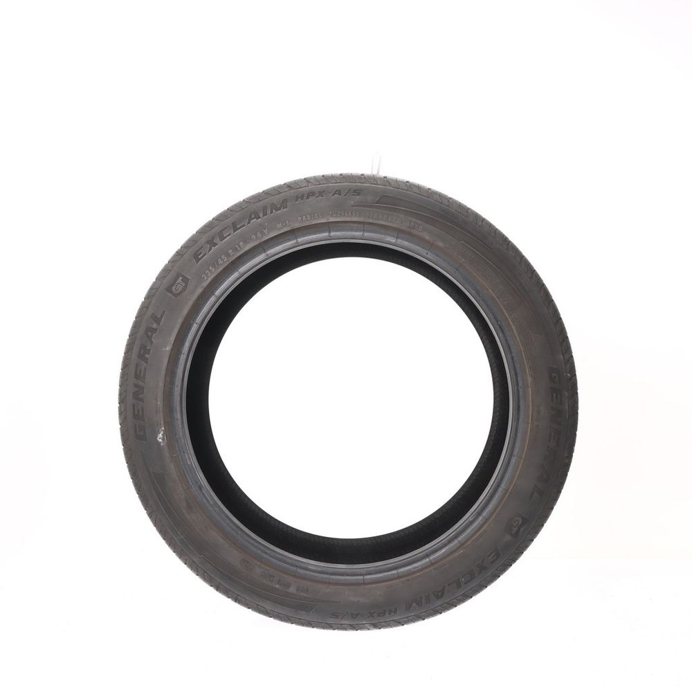 Set of (2) Used 235/45R18 General Exclaim HPX A/S 94V - 7.5-8/32 - Image 6