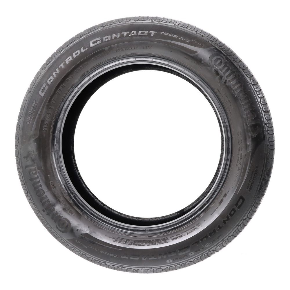 Used 215/65R17 Continental ControlContact Tour A/S Plus 99H - 6/32 - Image 3