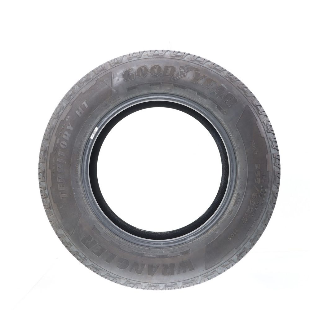 Set of (2) Used 255/65R17 Goodyear Wrangler Territory HT 110T - 6-7.5/32 - Image 3