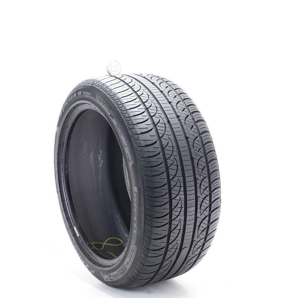 Set of (2) Used 275/40R19 Pirelli P Zero Nero J 105H - 9.5/32 - Image 1