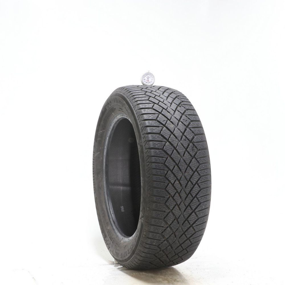 Set of (2) Used 225/55R17 Continental VikingContact 7 101T - 7-8/32 - Image 1