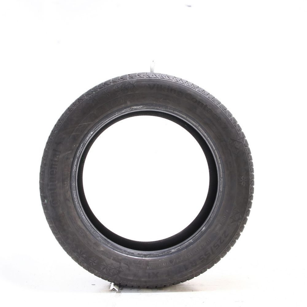 Set of (2) Used 225/55R17 Continental VikingContact 7 101T - 7-8/32 - Image 3