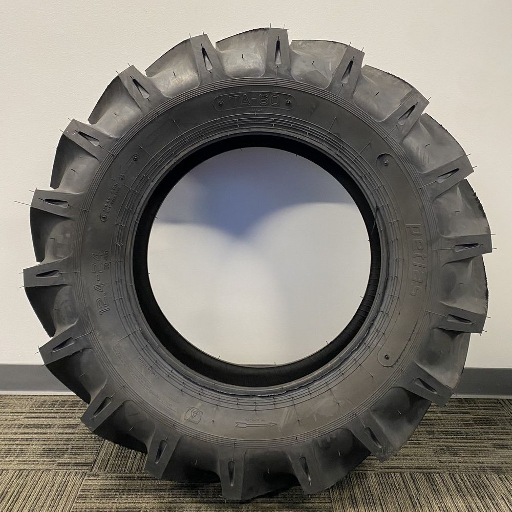 Set of (2) New 12.4-24 Petlas TA-60 120A6 D - Image 3