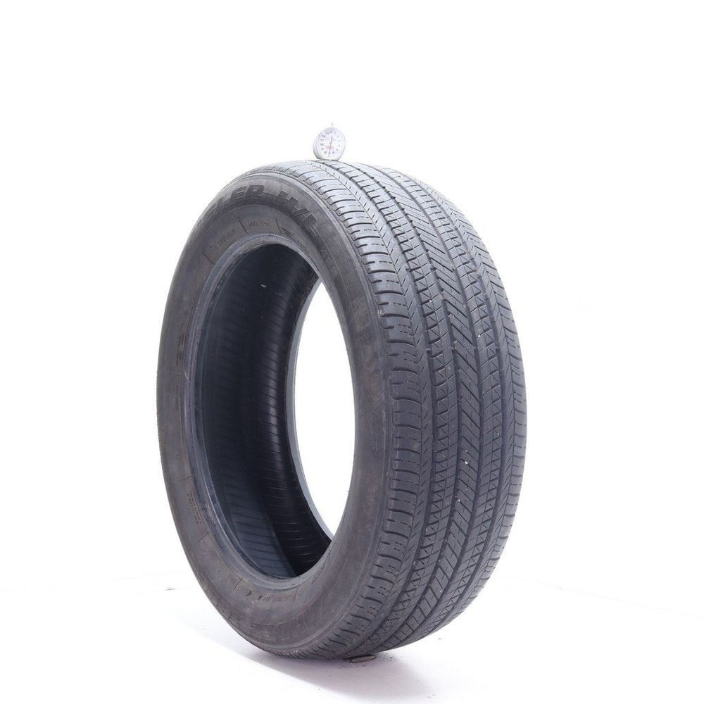 Set of (2) Used 235/55R19 Bridgestone Dueler H/L 422 Ecopia 105H - 7-8/32 - Image 1