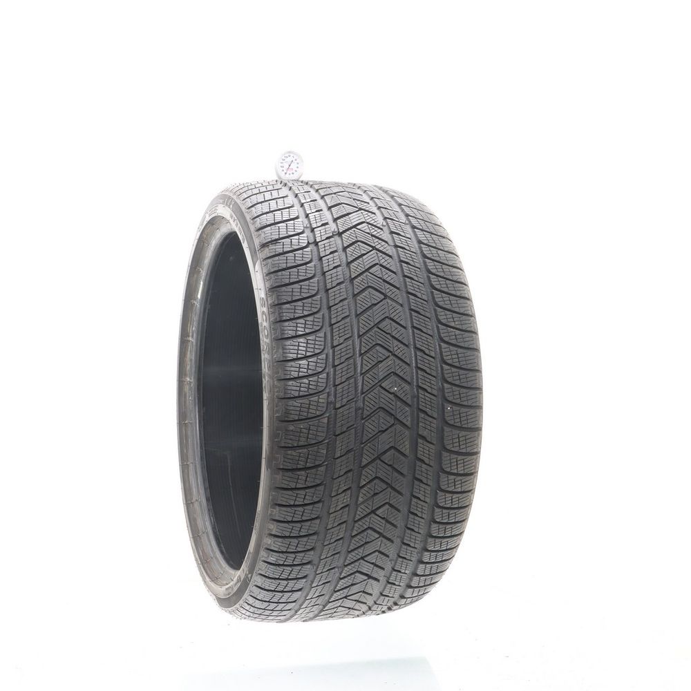 Set of (2) Used 315/30R22 Pirelli Scorpion Winter 107V - 6.5-8/32 - Image 4