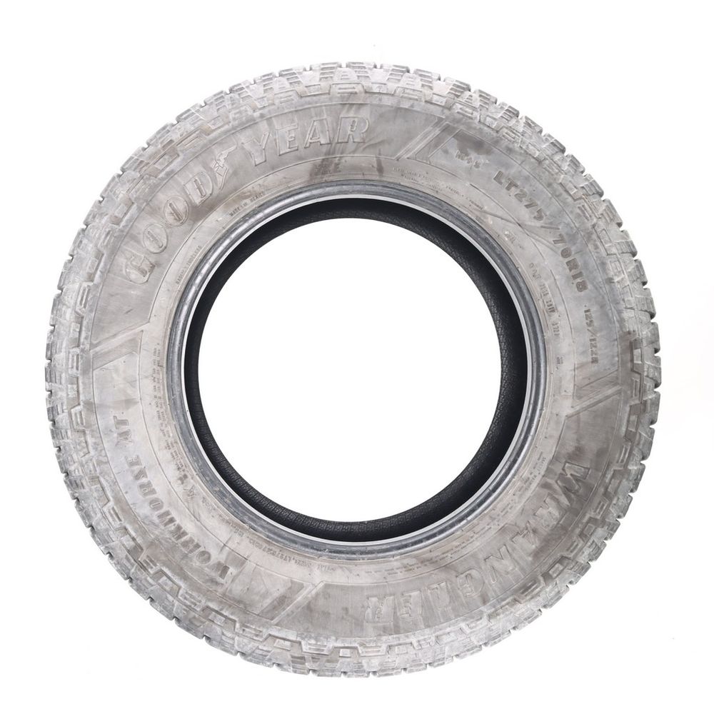 Set of (2) Used LT 275/70R18 Goodyear Wrangler Workhorse AT 125/122R E - 7-8.5/32 - Image 6