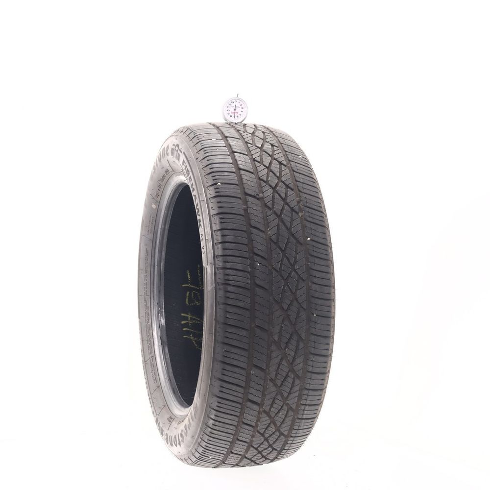 Set of (2) Used 225/55R17 Firestone Firehawk AS V2 97V - 7-8/32 - Image 1