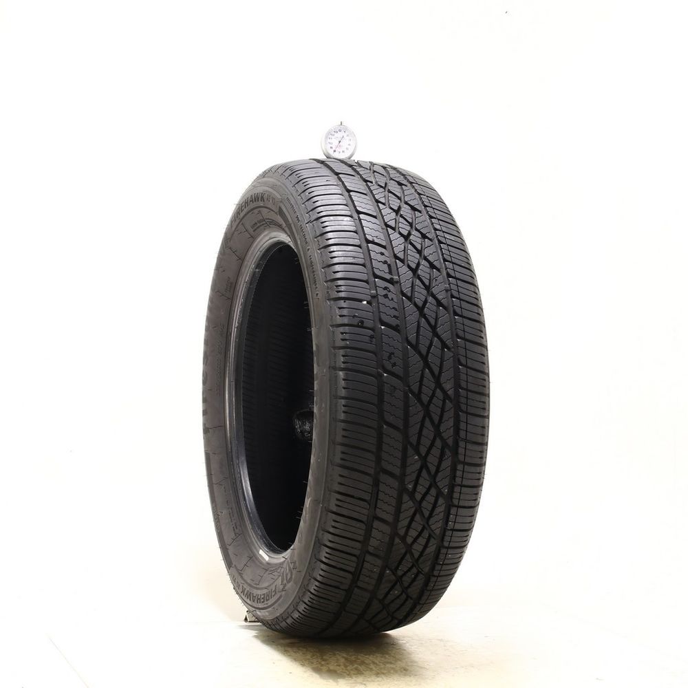 Set of (2) Used 225/55R17 Firestone Firehawk AS V2 97V - 7-8/32 - Image 4