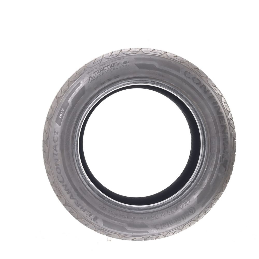 Set of (2) Used 245/60R18 Continental TerrainContact H/T 105T - 7.5-8.5/32 - Image 6
