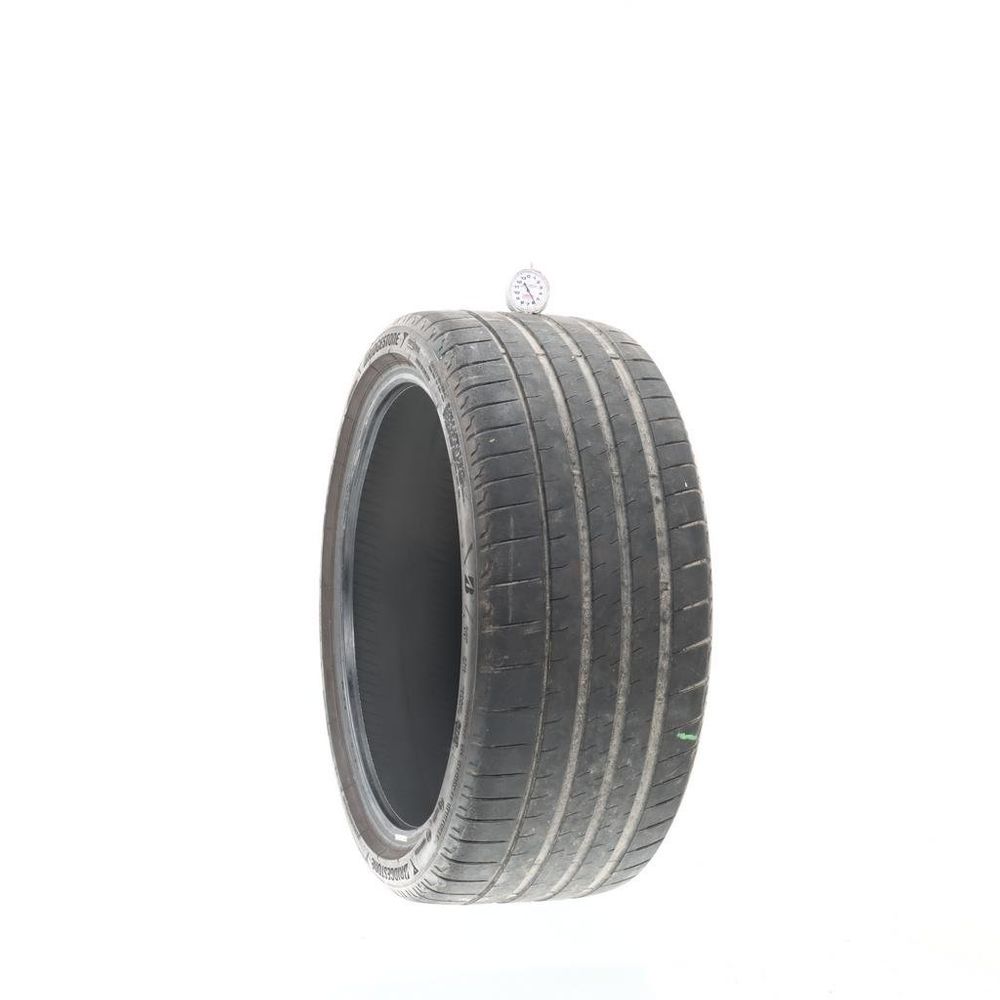 Set of (2) Used 245/35ZR19 Bridgestone Potenza Sport 93Y - 5.5/32 - Image 1