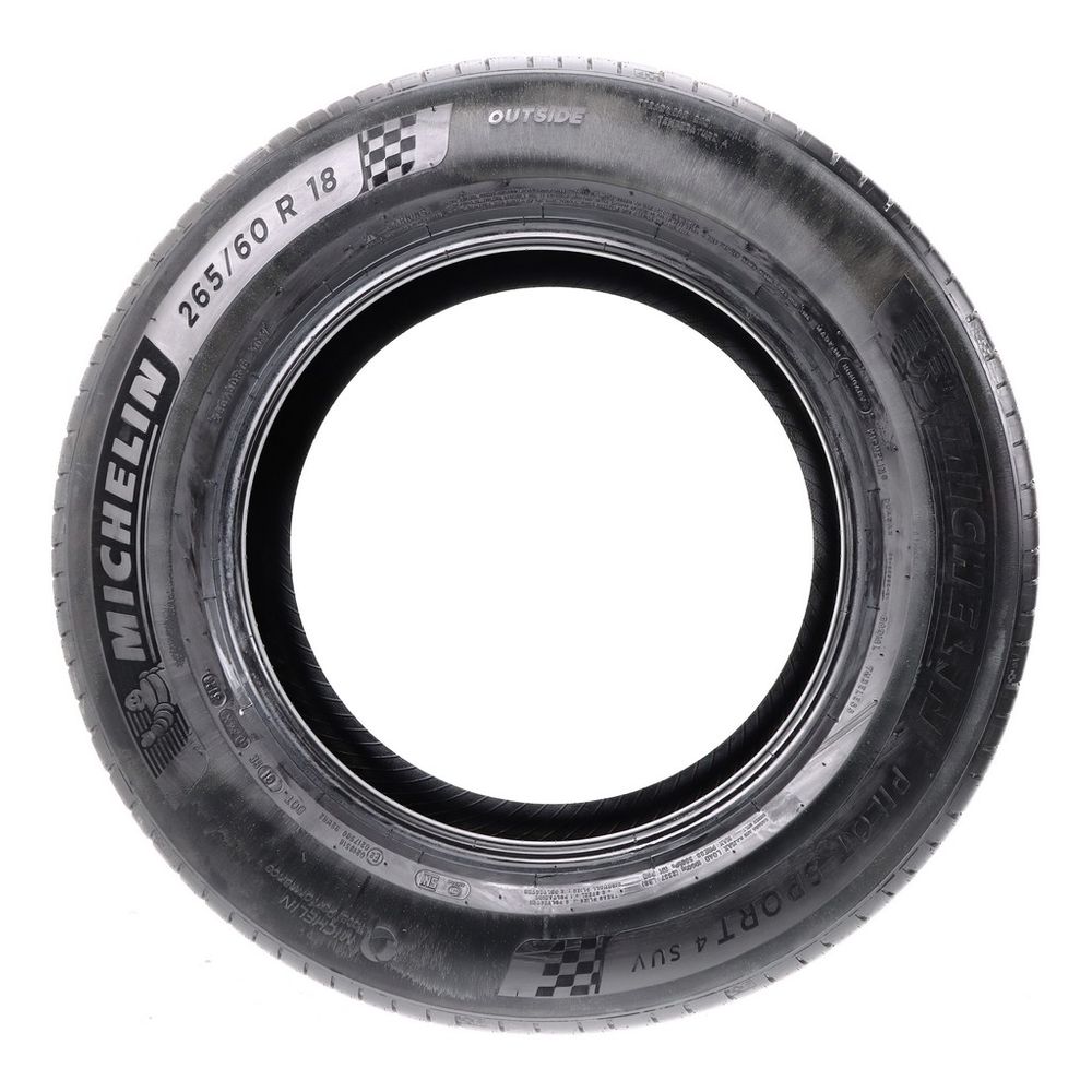 Set of (2) New 265/60R18 Michelin Pilot Sport 4 SUV 110V - Image 3