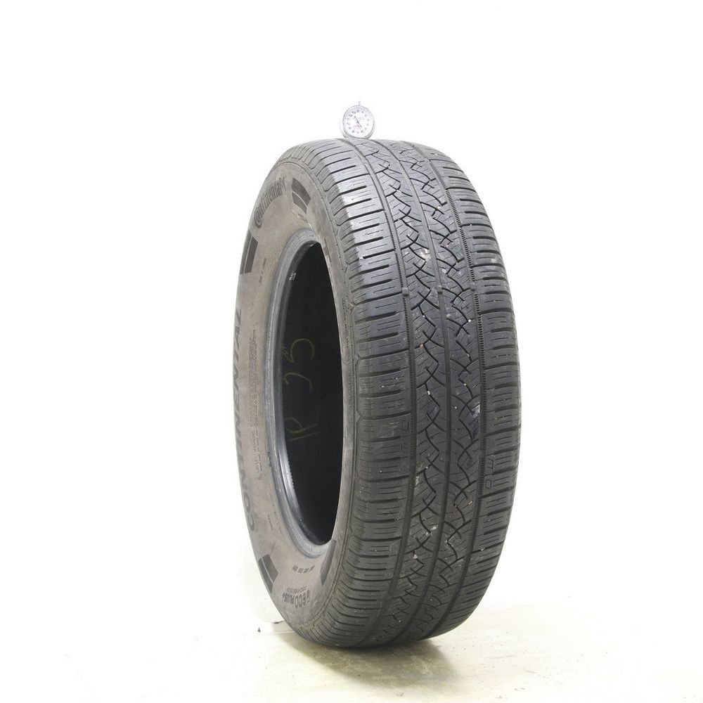 Set of (2) Used 235/65R17 Continental TrueContact Tour 104T - 5.5-7/32 - Image 1