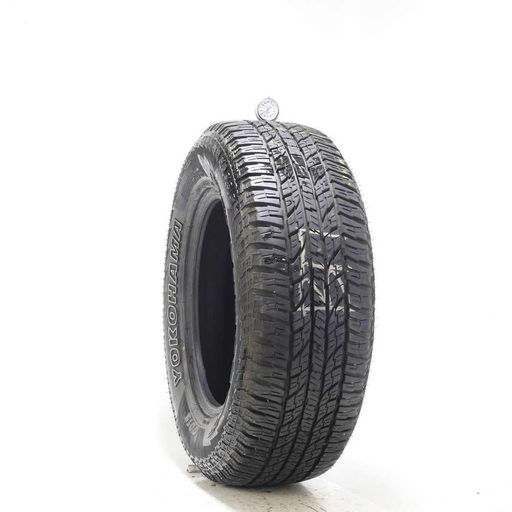Set of (2) Used 265/65R17 Yokohama Geolandar A/T G015 110T - 9-10/32 - Image 1