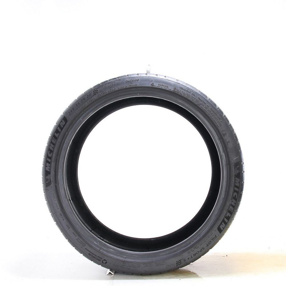 Set of (2) Used 245/35ZR20 Michelin Pilot Sport 4 S NAO 95Y - 9/32 - Image 3