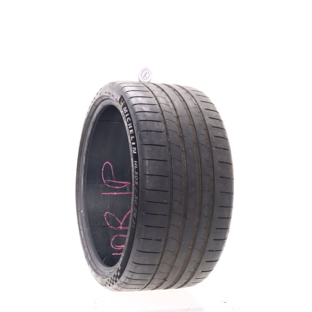 Set of (2) Used 305/30ZR21 Michelin Pilot Sport S 5 MO1 107Y - 7.5-8/32 - Image 4