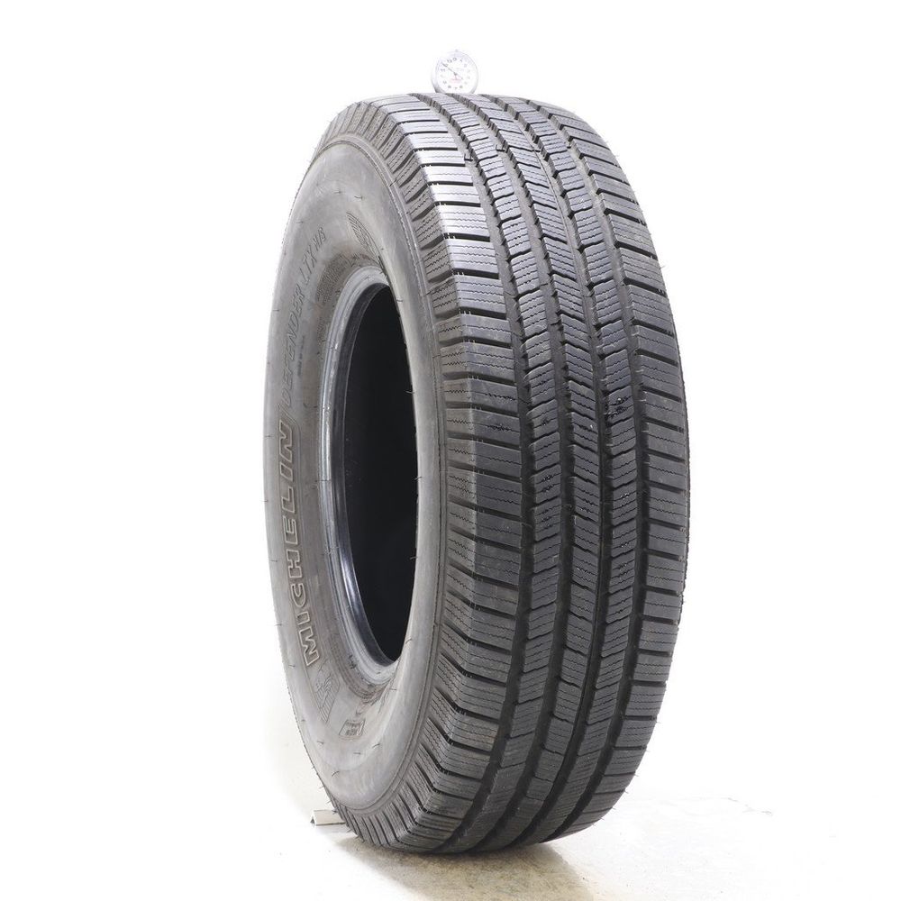 Set of (2) Used LT 265/75R16 Michelin Defender LTX M/S 123/120R E - 11.5-13/32 - Image 1