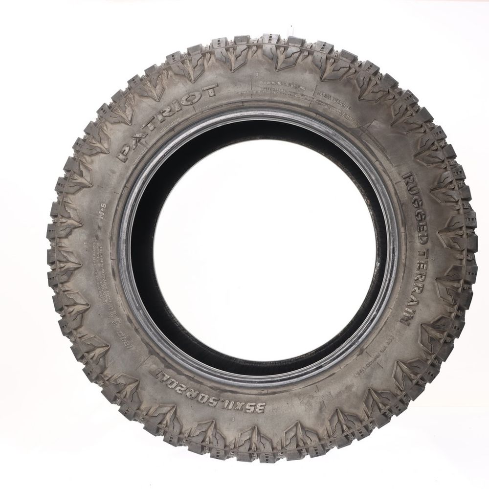 Used LT 35X11.5R20 Patriot Rugged Terrain 124Q E - 7/32 - Image 3
