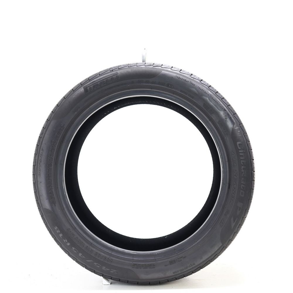 Set of (2) Used 245/45R18 Pirelli Cinturato P7 Plus II 100V - 8.5/32 - Image 3
