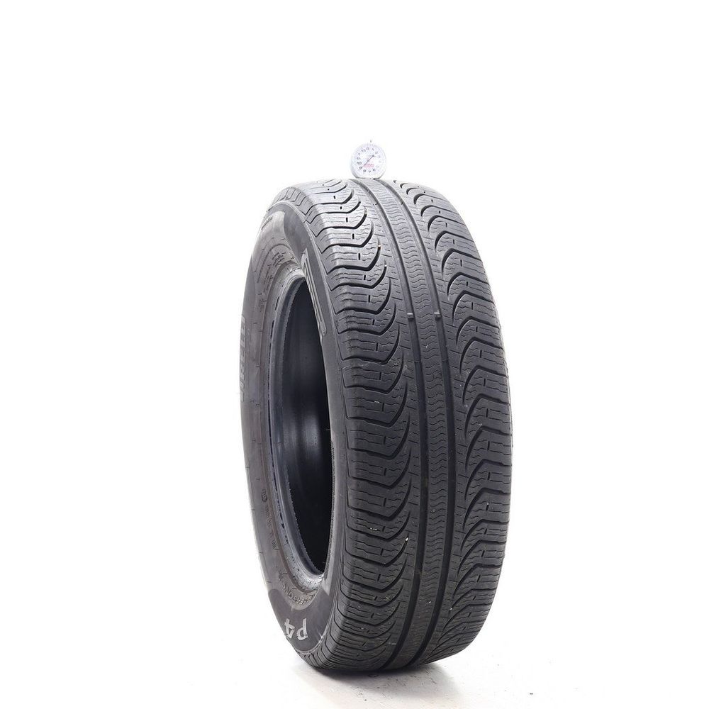 Set of (2) Used 225/60R16 Pirelli P4 Four Seasons Plus 98T - 8-9/32 - Image 4