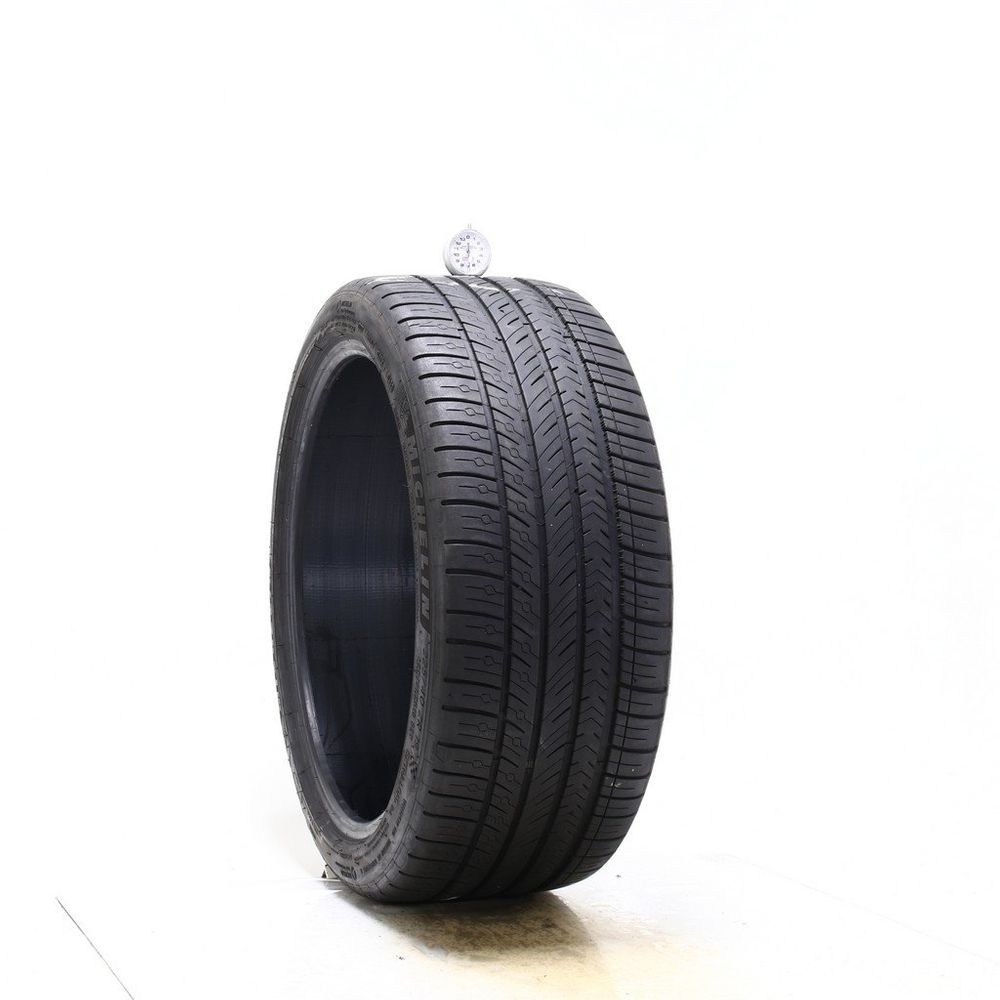 Set of (2) Used 225/40ZR19 Michelin Pilot Sport All Season 4 93Y - 6.5-7/32 - Image 1