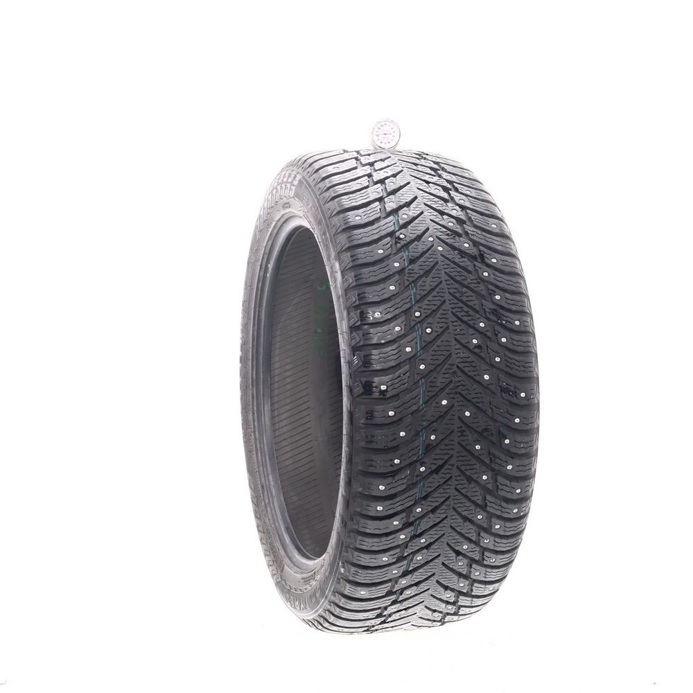 Set of (2) Used 275/45R21 Nokian Hakkapeliitta 10 SUV Studded 110T - 9-10/32 - Image 4