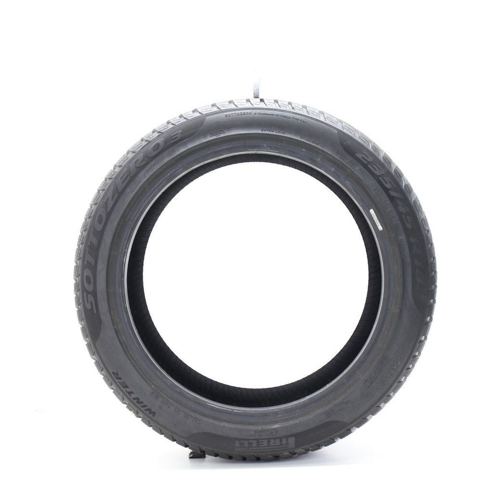 Set of (2) Used 235/45R18 Pirelli Winter Sottozero 3 98V - 8.5-9/32 - Image 3