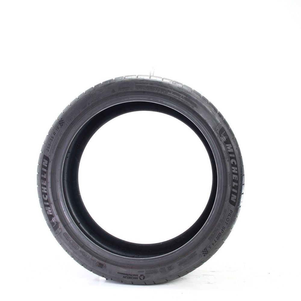 Set of (2) Used 255/35R19 Michelin Pilot Sport 4 S 96Y - 7-8/32 - Image 3