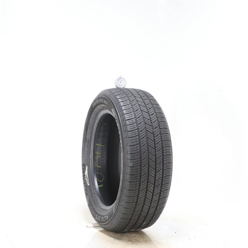 Set of (2) Used 205/55R16 Kumho Solus TA51a 91T - 7.5-8/32 - Image 4