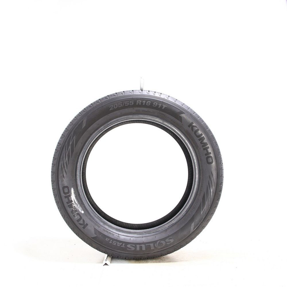 Set of (2) Used 205/55R16 Kumho Solus TA51a 91T - 7.5-8/32 - Image 6