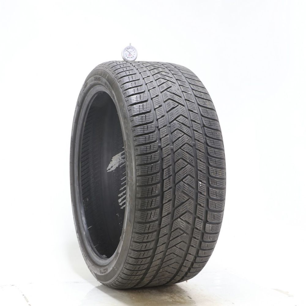 Set of (2) Used 295/35R21 Pirelli Scorpion Winter MO 107V - 5-5.5/32 - Image 1