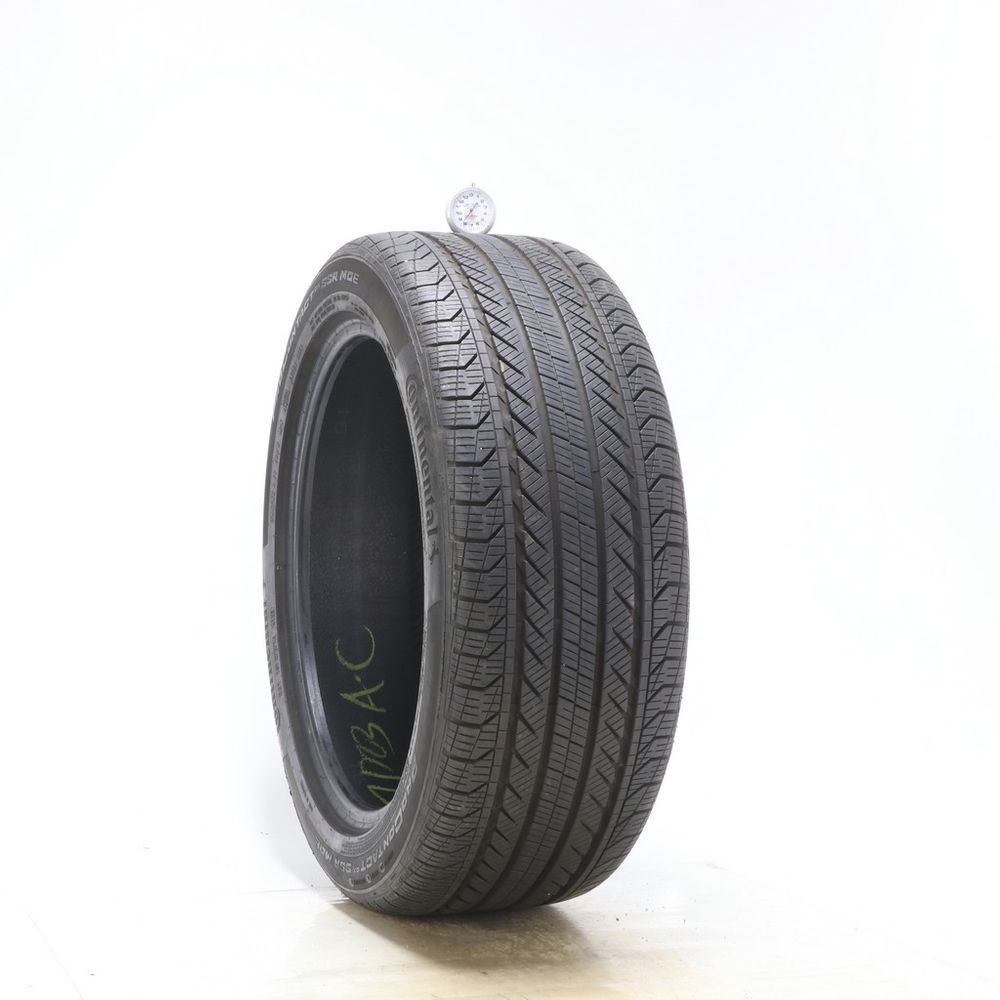 Set of (4) Used 245/45R19 Continental ProContact GX SSR MOE 102H - 8-9.5/32 - Image 4
