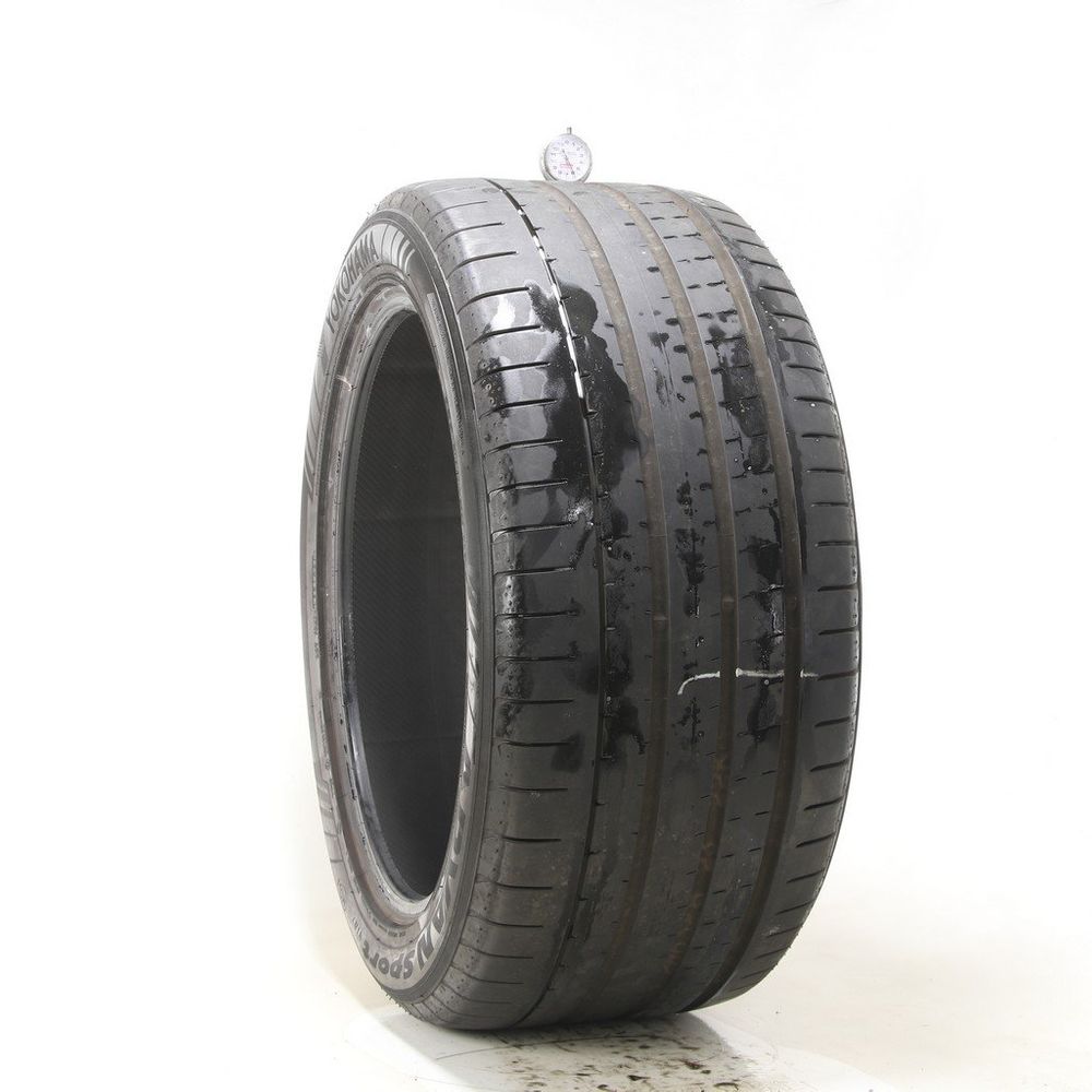 Set of (2) Used 325/40ZR22 Yokohama Advan Sport V107 MO1 114Y - 6-6.5/32 - Image 1