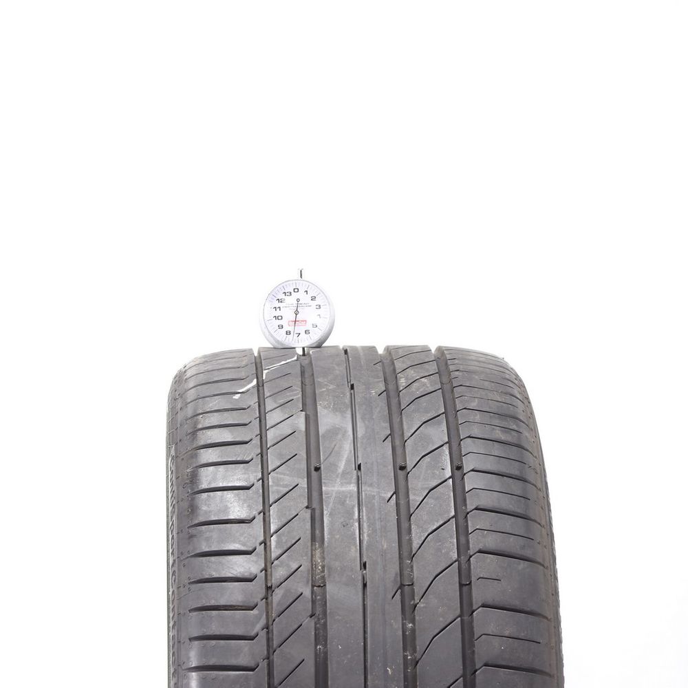 Used 245/35R19 Continental ContiSportContact 5 SSR MOE 93Y - 7.5/32 - Image 2