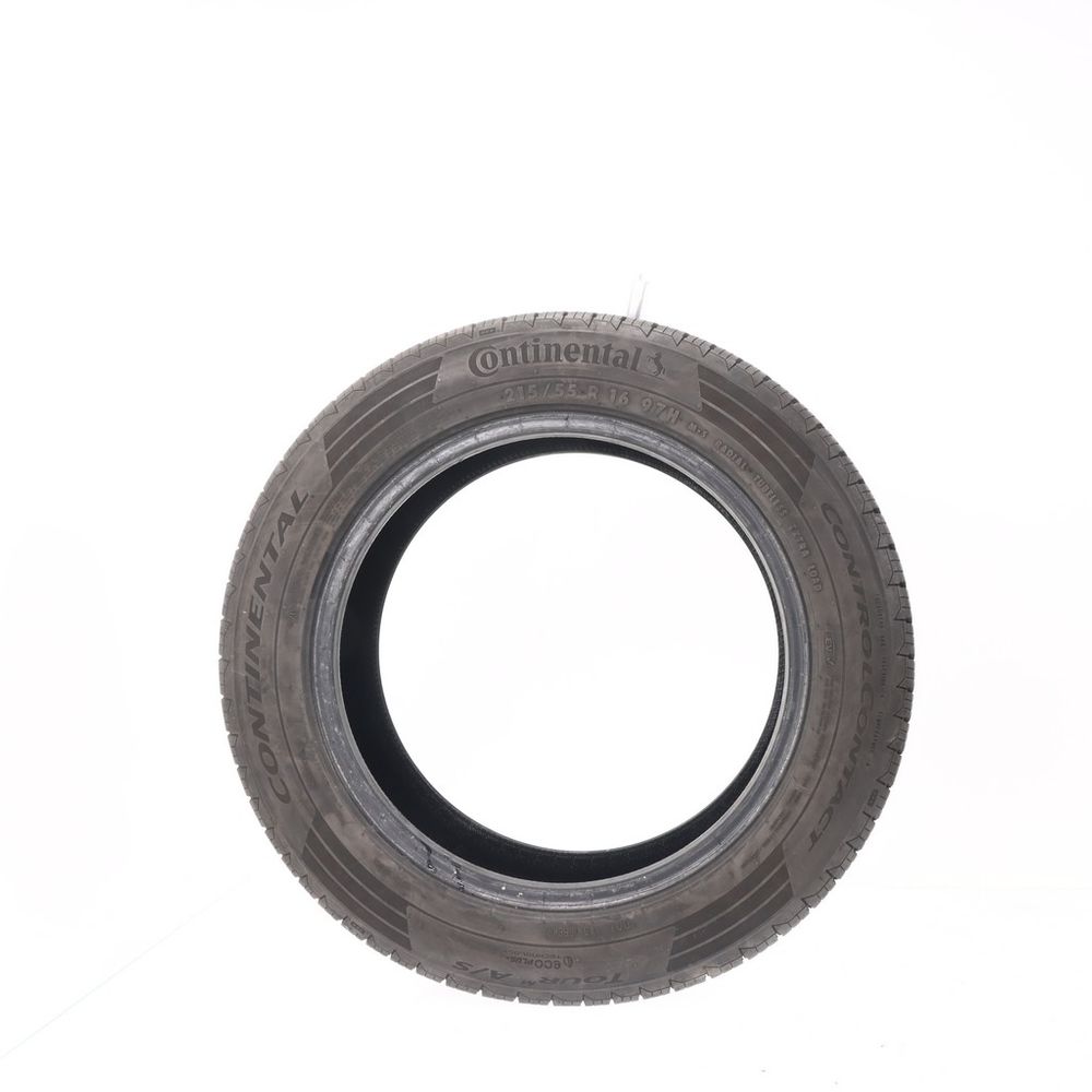 Used 215/55R16 Continental ControlContact Tour M A/S EV 97H - 6.5/32 - Image 3